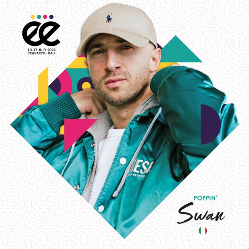 Swan Popping The Week 2022 Give It Up Street Dance Summer Camp Cesenatico Italy Workshop Stage Hip Hop Festival